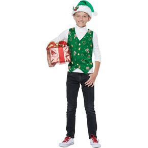 California Costumes unisex-child Holiday Vest, Green