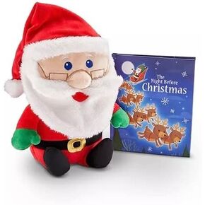 Eight X Plush and Book Set (Santa)