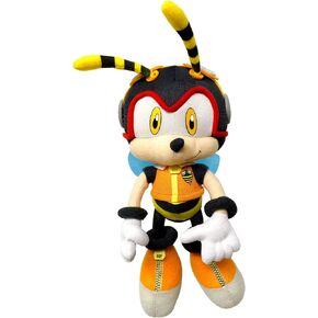 GE Animation GE52680 Eastern Sonic The Hedgehog Charmy Plush, 8.5''H, Multi-Colored
