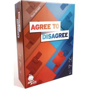 Agree to Disagree - The Icebreaker Game Where Nobody Wins if Everyone Agrees - Fun Party Game for Coworkers, Families, or Friends. Fun or Real Talk Gamified for 2 to 8 Players.