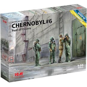 ICM 35906 - Chernobyl#6. Feat of Divers (3 Figures) (100% New molds) - Scale 1:35