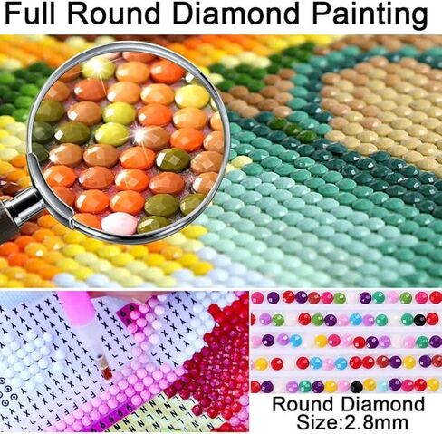 zhangbin diy 5d مجموعات الطلاء الماس للبالغين والأطفال، bts، الحفر الكامل الماس التطريز مجموعات عبر غرزة الكريستال حجر الراين صور الفنون الحرفية ديكور المنزل الجدار 12x16 بوصة in Saudi Arabia
