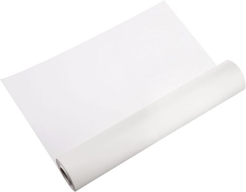 PATIKIL Xuan Paper Roll, Rice Paper Without Grid, Chinese Calligraphy Practice Paper for Calligraphy Practice, 14inch x 164feet, Raw Xuan, White in Saudi Arabia