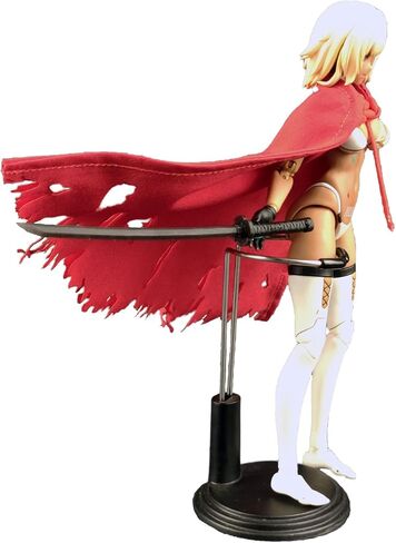 Meetoget 1/12 Scale Figure Doll mantle cape Clothes for 6 inch Action Figure PU003,blackred in Kuwait