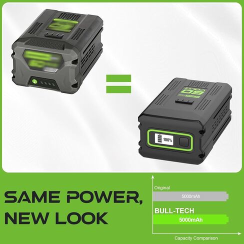 New 40V 5000Mah Battery Replacement for Greenworks 40V 5.0Ah Lithium-Ion Battery,Compatible with All Your Greenworks 40V Tools. in Saudi Arabia