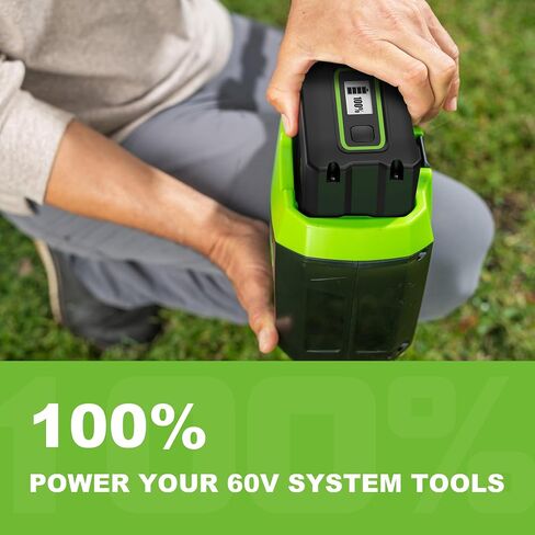New 40V 5000Mah Battery Replacement for Greenworks 40V 5.0Ah Lithium-Ion Battery,Compatible with All Your Greenworks 40V Tools. in Saudi Arabia