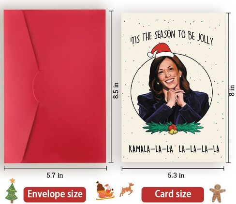 Merry Christmas Card for Brother,Lovely Christmas Gifts for Brother from Sister Cousin,Xmas Card for Brother In Law,Funny Christmas Gift for Him in Kuwait