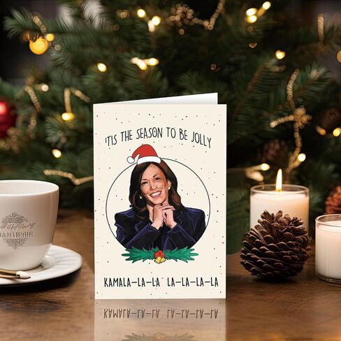 Merry Christmas Card for Brother,Lovely Christmas Gifts for Brother from Sister Cousin,Xmas Card for Brother In Law,Funny Christmas Gift for Him in Kuwait