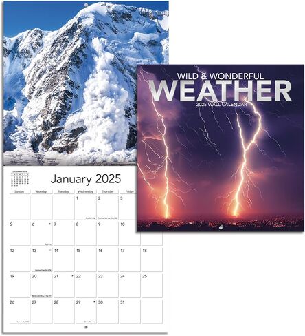 Turner Photographic Wild & Wonderful Weather Photo Mini Wall Calendar (25998950035) in Saudi Arabia