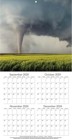 Turner Photographic Wild & Wonderful Weather Photo Mini Wall Calendar (25998950035) in Saudi Arabia