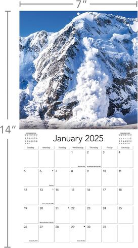 Turner Photographic Wild & Wonderful Weather Photo Mini Wall Calendar (25998950035) in Saudi Arabia