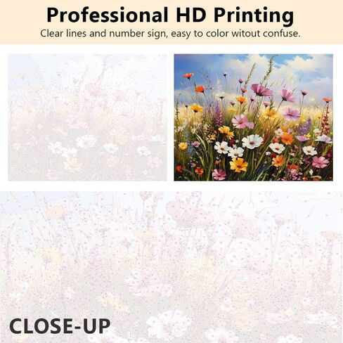 TUMOVO Peacock Paint by Numbers - Paint by Number for Adults, Animal Drawing Acrylic Beginner Paintwork DIY Crafts with Paintbrushes for Home Wall Decor Frameless16x20 Inch in Saudi Arabia