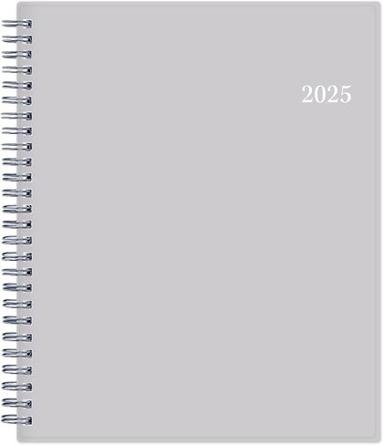 2025 تقويم التخطيط الأسبوعي/الشهري من بلو سكاي، 7 بوصة × 9 بوصة، الممرات/رمادي خالص، من يناير إلى ديسمبر in Saudi Arabia