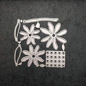 Cutting Dies for Card Making, Daisy Flowers Metal Cutting Dies Stencil for DIY Scrapbooking Album Embossing Photo Crafts Paper Cards Decorative Craft Scrapbooking Cutting Dies Card Making Accessories