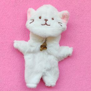 Cute Animal Pajamas Doll Clothes for OB11, Molly, Gsc, 1/12 BJD Doll Accessories Toy Doll Clothing (Cat)