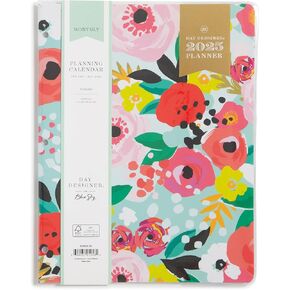 Blue Sky Day Designer 2025 Monthly Planner Calendar, January 2025 - December 2025, 8.5" x 11", Clear Flexible Cover, Stapled Binding, Secret Garden Mint in Kuwait