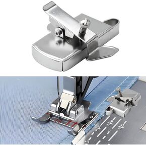 Magnetic Seam Guide for Sewing Machine, Extended Magnetic Sewing Guide with Clip, Multifucntional Seam Guide Added Small Arc Design, Universal Seam Guide Ruler Sewing Machine Accessories in Kuwait