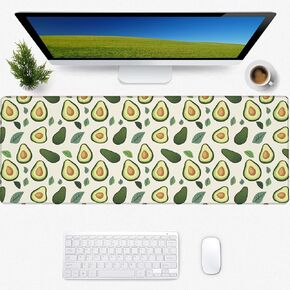 Cat Gaming Mouse Pad, Desk Mat, Non-Slip Rubber Base Cool Aesthetic MousePads for Computer Laptop Keyboard Office School Home Desktop Decor 31.5" x 11.8"