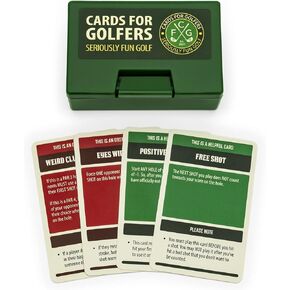 Mindmade Cards for Golfers - Make Golf Even More Fun with This On-Course Card Game