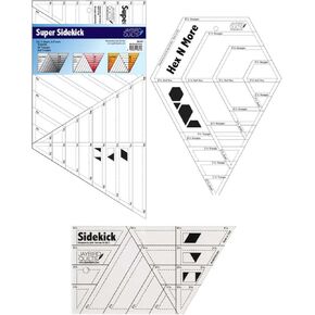 مجموعة مسطرة Hex n More وSuper Sidekick وSidekick لحاف اللحف والقالب والمساطر والاستنسل in Kuwait