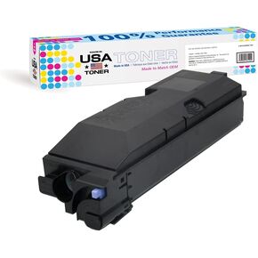 MADE IN USA TONER Compatible Replacement for Kyocera TASKalfa 3500i, 3501i, 4500i, 4501i, 5500i, 5501i TK6307K TK-6307K, Copystar TK-6309K (Black, 1 Cartridge)