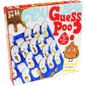 Boxer Gifts Guess Poo Board Game - Funny Poop Games For Kids Ages 6+ & Adults | Fun Gifts for Children On Birthdays, Christmas and Family Games Night
