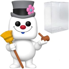 POP Holiday: Frosty The Snowman - Frosty The Snowman Funko Vinyl Figure (Bundled with Compatible Box Protector Case) Multicolored 3.75 inches