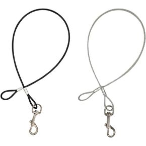 2 Pcs Chew Proof Dog Leash Extension Rope Dog Leash Extender Dog Walking Training Leashes for Small Medium Dogs