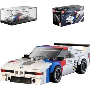 Mould King Car Speed Champion M1 Models Building Sets with Display Case, 27062 Model Car Kits Building Blocks, Super Car Building Sets, Race Cars Building Kits for Adults and Kids 8+(363PCS)