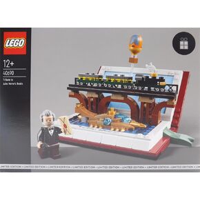 Lego Tribute to Jules Verne's Books Set 40690, Creator Imagination Library, Book 1