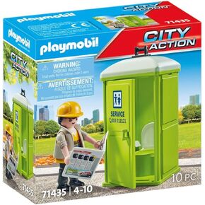 PLAYMOBIL City Action Mobile Toilet (Bajamaja) - 71435