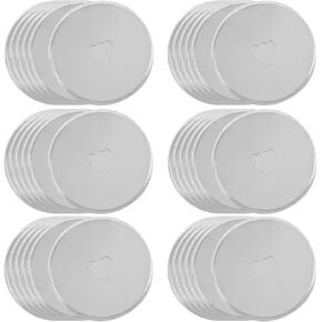 Coufce 36 Pack 28mm Rotary Cutter Blades, Compatible with Fiskars, Olfa, Martelli, and More, Replacement Blades for Quilting, Sewing, Scrapbooking, and Arts & Crafts, Sharp
