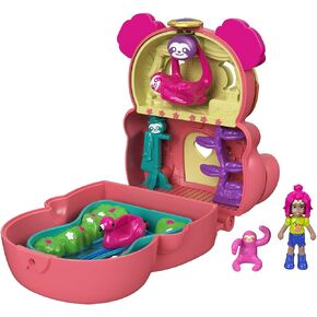 Polly Pocket Flip and Find Sloth Compact