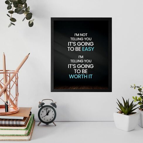 Life Lesson | Motivational Wall Decor | Inspirational Wall Decor Poster for Home Decor, Classroom Decor, Office Decor | Motivational Poster | Encouragement Gifts | Leadership Quotes Wall Art - 8x10 | in Saudi Arabia