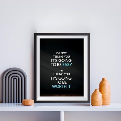 Life Lesson | Motivational Wall Decor | Inspirational Wall Decor Poster for Home Decor, Classroom Decor, Office Decor | Motivational Poster | Encouragement Gifts | Leadership Quotes Wall Art - 8x10 | in Saudi Arabia