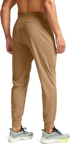 G Gradual Men's Joggers Pants with Zipper Pockets Stretch Sweatpants Athletic Track Pants for Men Workout Running Gym in Kuwait