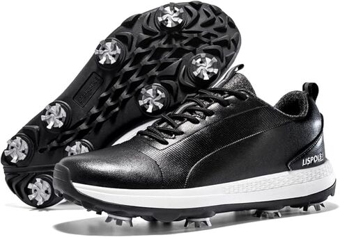 أحذية جولف رجالية قابلة للتنفس، أحذية رياضية مريحة للمشي والجولف، أحذية رياضية احترافية 8 مسامير لمدربي الجولف مقاومة للماء in Kuwait
