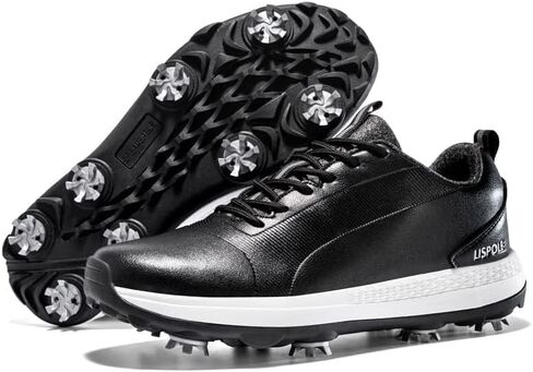 أحذية جولف رجالية قابلة للتنفس، أحذية رياضية مريحة للمشي والجولف، أحذية رياضية احترافية 8 مسامير لمدربي الجولف مقاومة للماء in Kuwait
