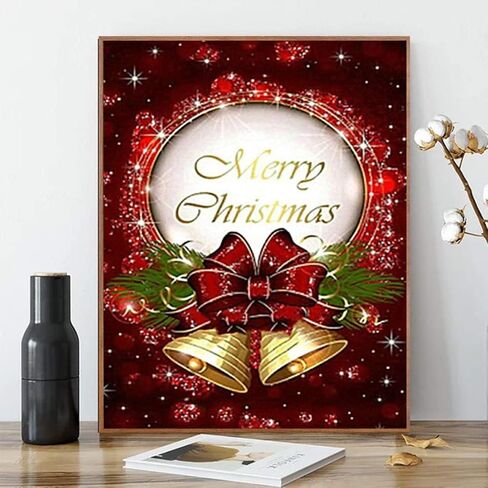 ACENGXI Christmas Paint by Numbers Christmas Paint by Numbers Santa Claus DIY Canvas Paint by Numbers Christmas Tree Acrylic Painting Home Decor Paint by Numbers Merry Christmas for Adults 16x20In in Kuwait