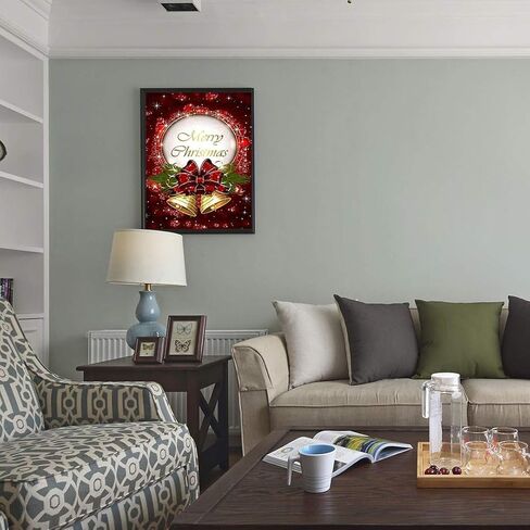 ACENGXI Christmas Paint by Numbers Christmas Paint by Numbers Santa Claus DIY Canvas Paint by Numbers Christmas Tree Acrylic Painting Home Decor Paint by Numbers Merry Christmas for Adults 16x20In in Kuwait