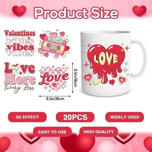 غلاف كأس DTF للأشعة فوق البنفسجية من Christian - 20 ورقة من غلاف كأس DTF للأشعة فوق البنفسجية من الكتاب المقدس لـ 16 أونصة، ملصقات نقل ملهمة على شكل فيونكة وردية لزجاجة المياه، فرك على الشارات لكوب زجاجي للحرف الدينية DIY in Kuwait