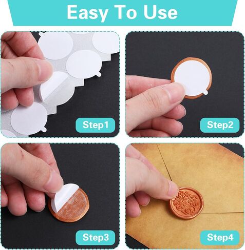 360pcs Double Sided Adhesive Wax Seal Stickers 1inch Dots No Traces Removable Sticky Tack for Wax Seal Stickers Craft Adhesive Waxing Sticky Dots Clear Double Sided Adhesive Dots Wax Sticker Backing in Saudi Arabia