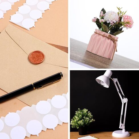 360pcs Double Sided Adhesive Wax Seal Stickers 1inch Dots No Traces Removable Sticky Tack for Wax Seal Stickers Craft Adhesive Waxing Sticky Dots Clear Double Sided Adhesive Dots Wax Sticker Backing in Saudi Arabia