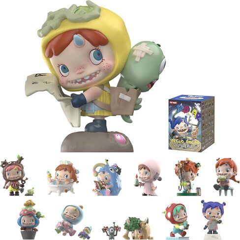 POP MART Polar - Hello Polar Season 1 Series Figures, Polar Blind Box Figures, Random Design Action Figures Collectible Toys Home Decorations, Holiday Birthday Gifts, Single Box in Saudi Arabia