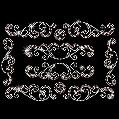 PLIGREAT 12 Pcs Rhinestone Iron on Transfers Bling Baseballs Heat Transfer Bling Patch Diamond Sticker Clothing Repair Applique Bling Rhinestone Decal for T-Shirts Jacket Pant Clothes DIY Accessories in Kuwait