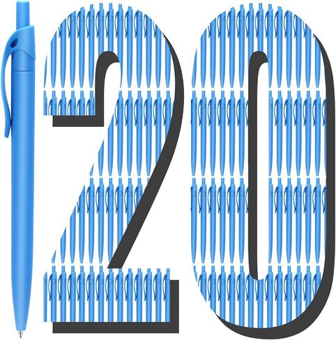 Aozora Pens Bulk 120 Pack Black Click Pens No Bleed Wholesale Retractable Ballpoint Pens Medium Point,Smooth Ink Pens for Journaling School Office Supplies 1.0MM Black Ink in Kuwait