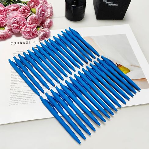 Aozora Pens Bulk 120 Pack Black Click Pens No Bleed Wholesale Retractable Ballpoint Pens Medium Point,Smooth Ink Pens for Journaling School Office Supplies 1.0MM Black Ink in Kuwait