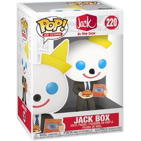 Funko POP! Ad Icon: Jack Box in The Box - Collectable Vinyl Figure - Gift Idea - Official Merchandise - for Kids & Adults - Ad Icons Fans - Model Figure for Collectors and Display