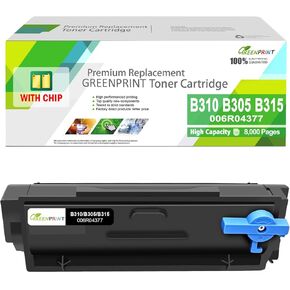 006R04377 Remanufactured Toner Cartridge B305 B310 B315 with Chip High Capacity 8000 Pages for Xerox B305 B310 B315 Printers (1 Black)