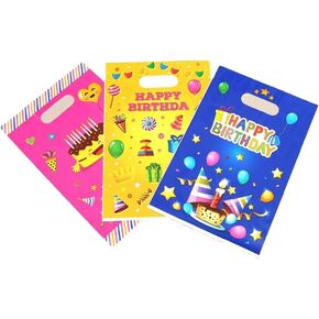 30 Pcs Candy Cookies Plastic Drawstring Gift Bags Gold Dot Treat Bags for Birthday Party Snack Wrapping Wedding Gift Party Favor